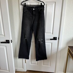 Black Wide Leg Jeans